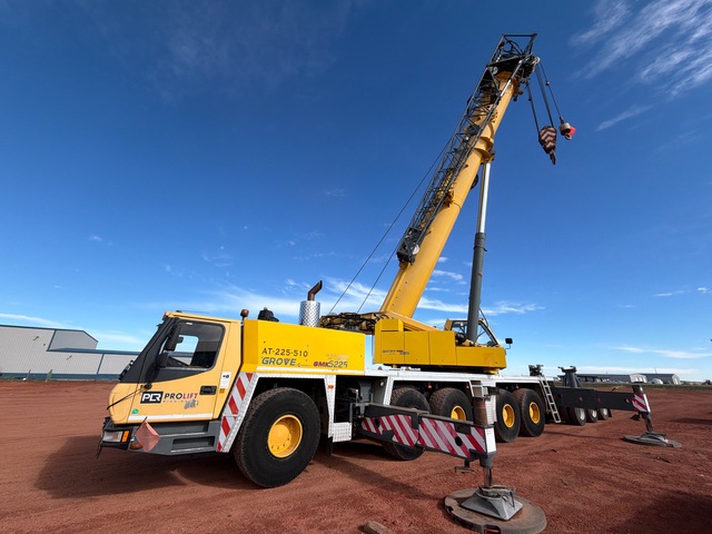 2012 Grove GMK5225 225 ton 10x10x16 All Terrain Crane