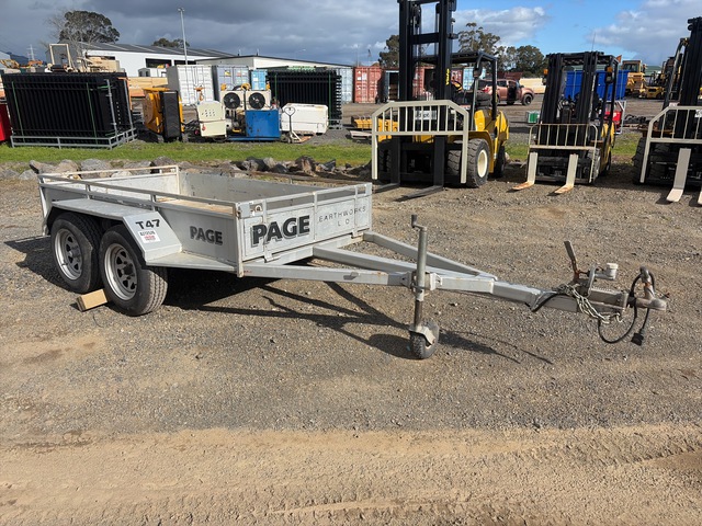 2012 Homebuilt 2.4 m T/A Utility Trailer