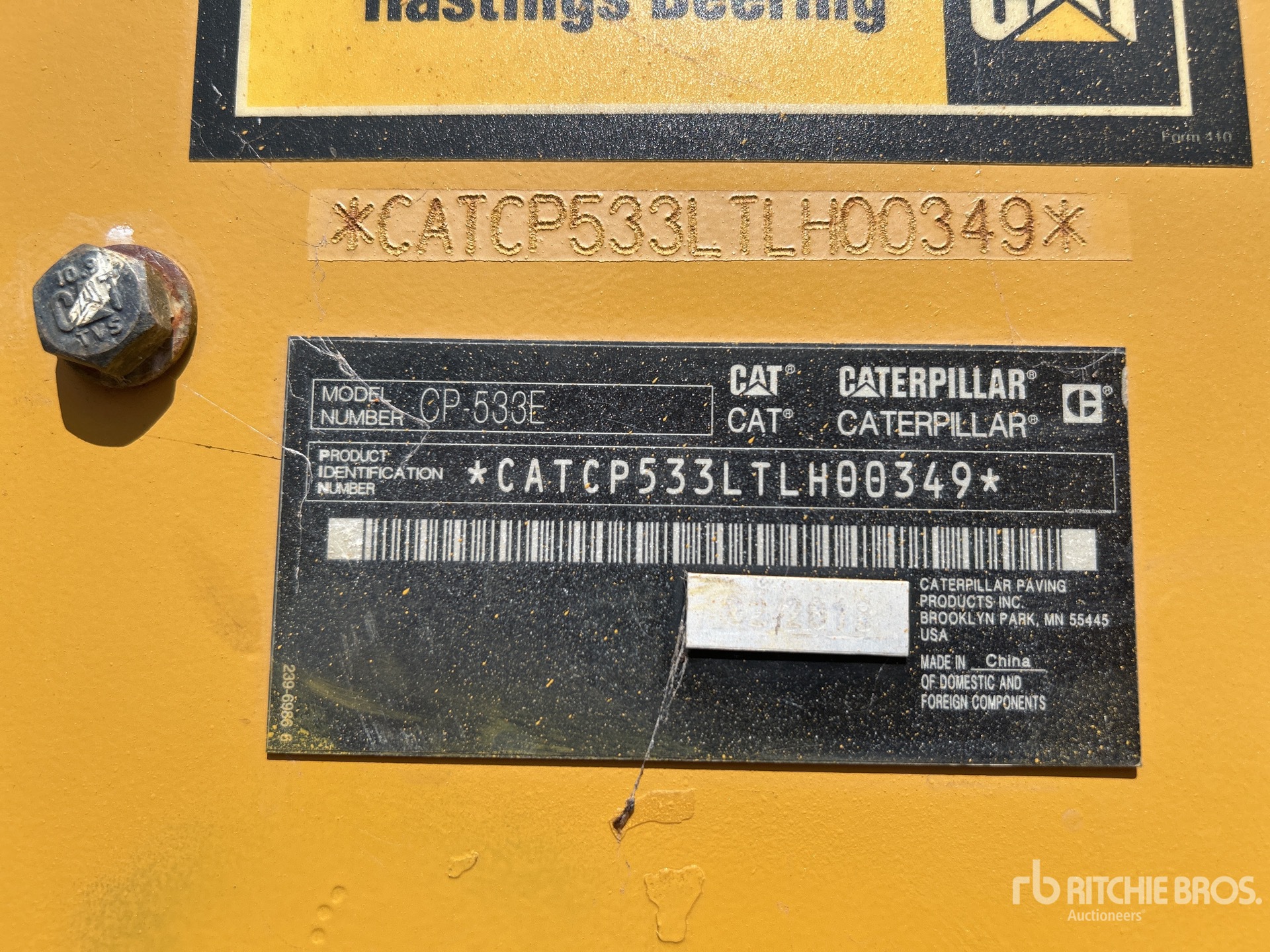 2018 Caterpillar CP-533E