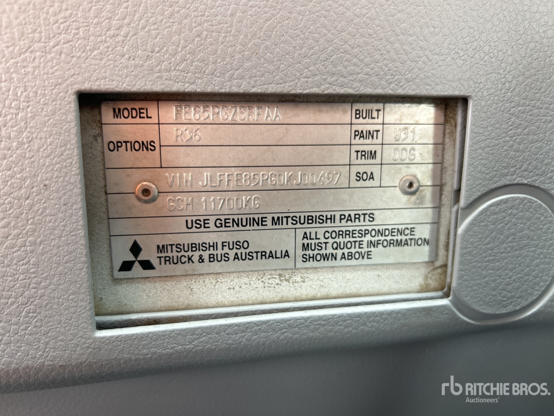 2006 Mitsubishi CANTER 7/800