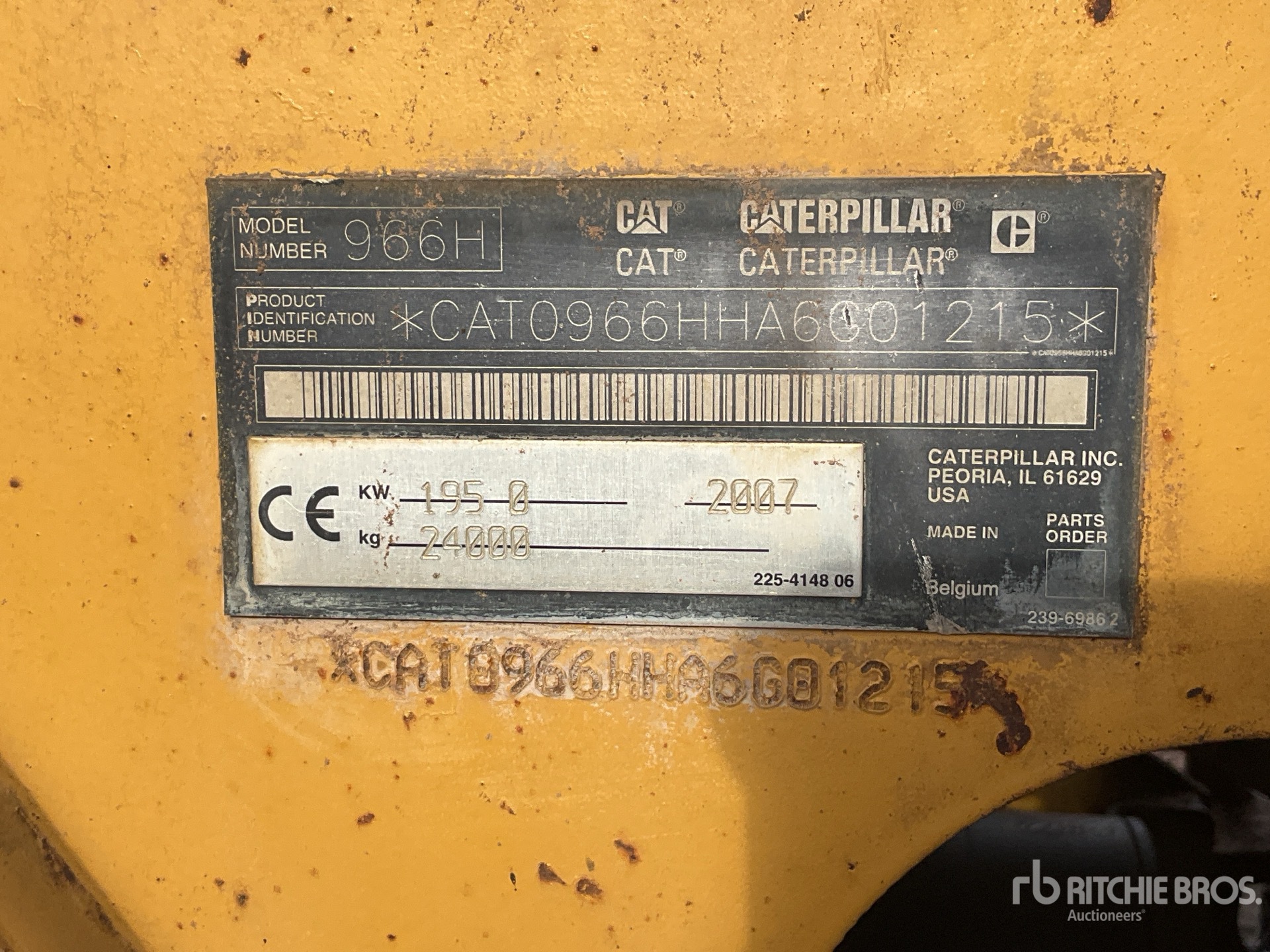 2007 Caterpillar 966 H