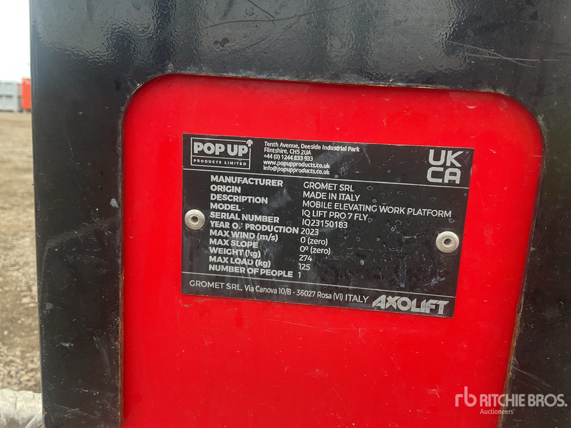 2023 Pop Up IQ LIFT PRO 7