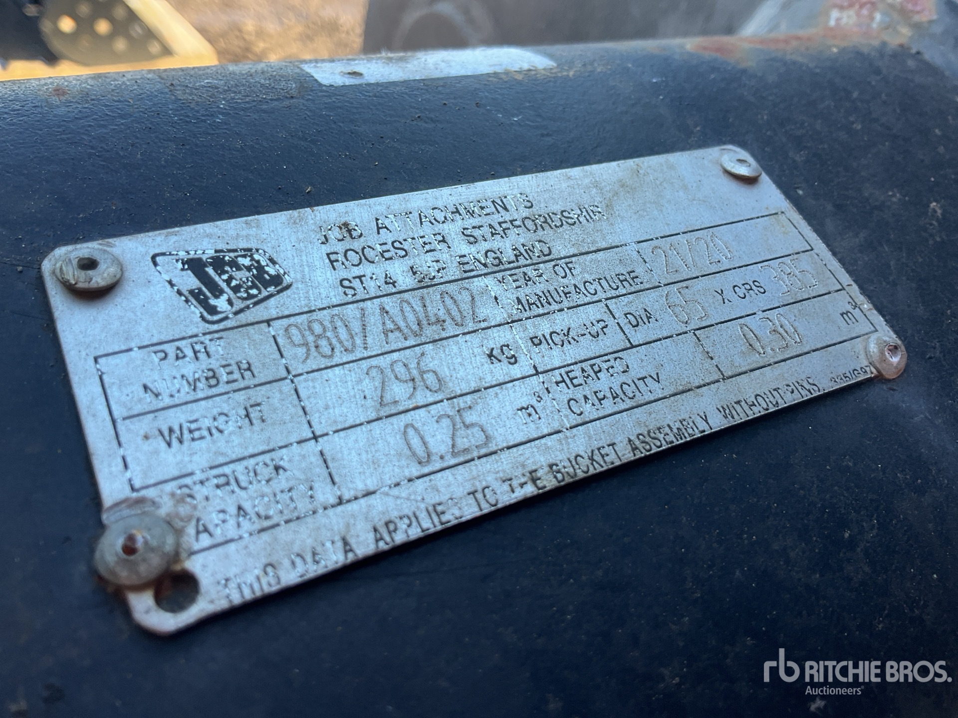 2021 JCB 600 MM DIGGING (UNUSED)