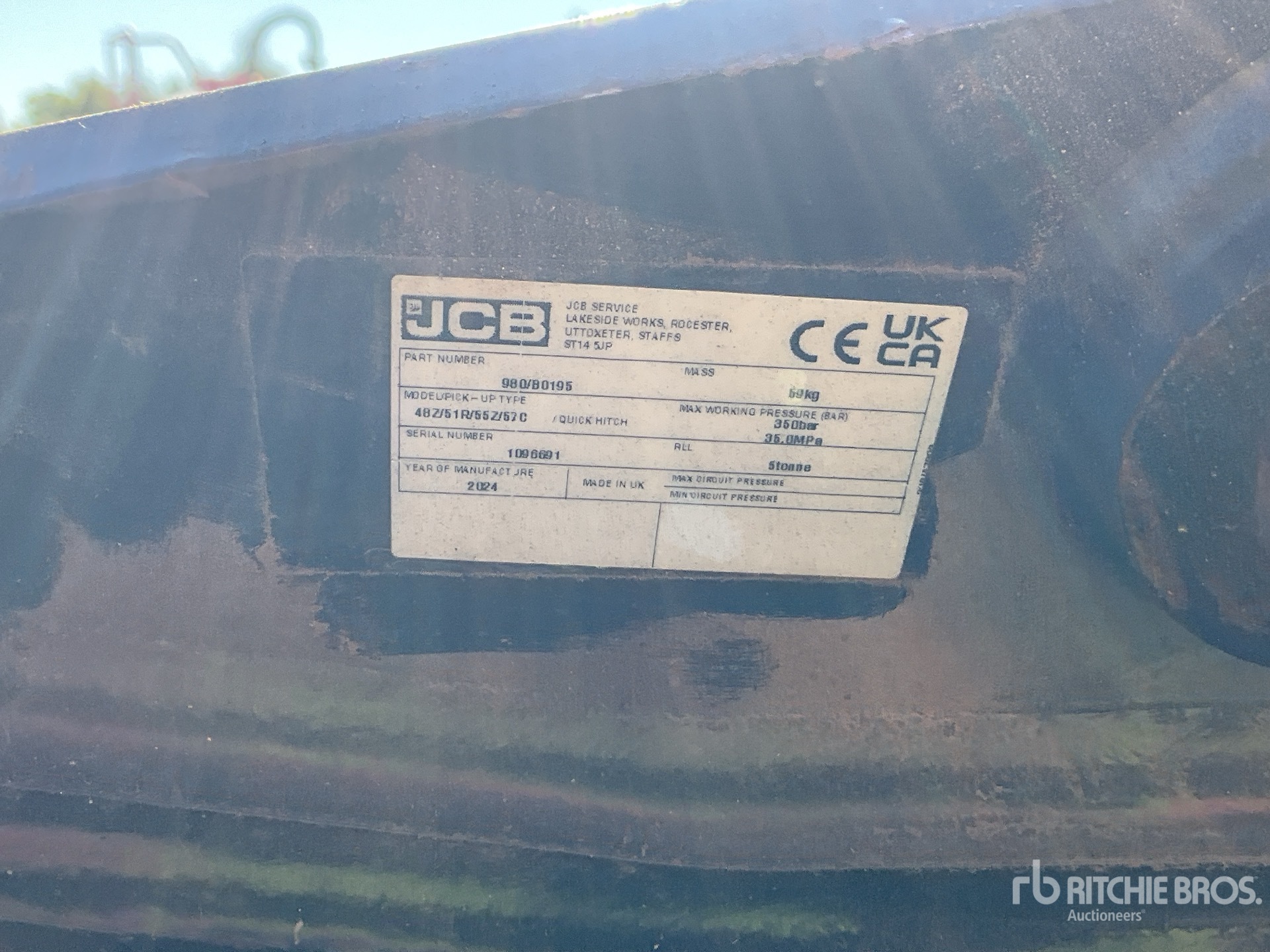 JCB HYDRAULIC (UNUSED)