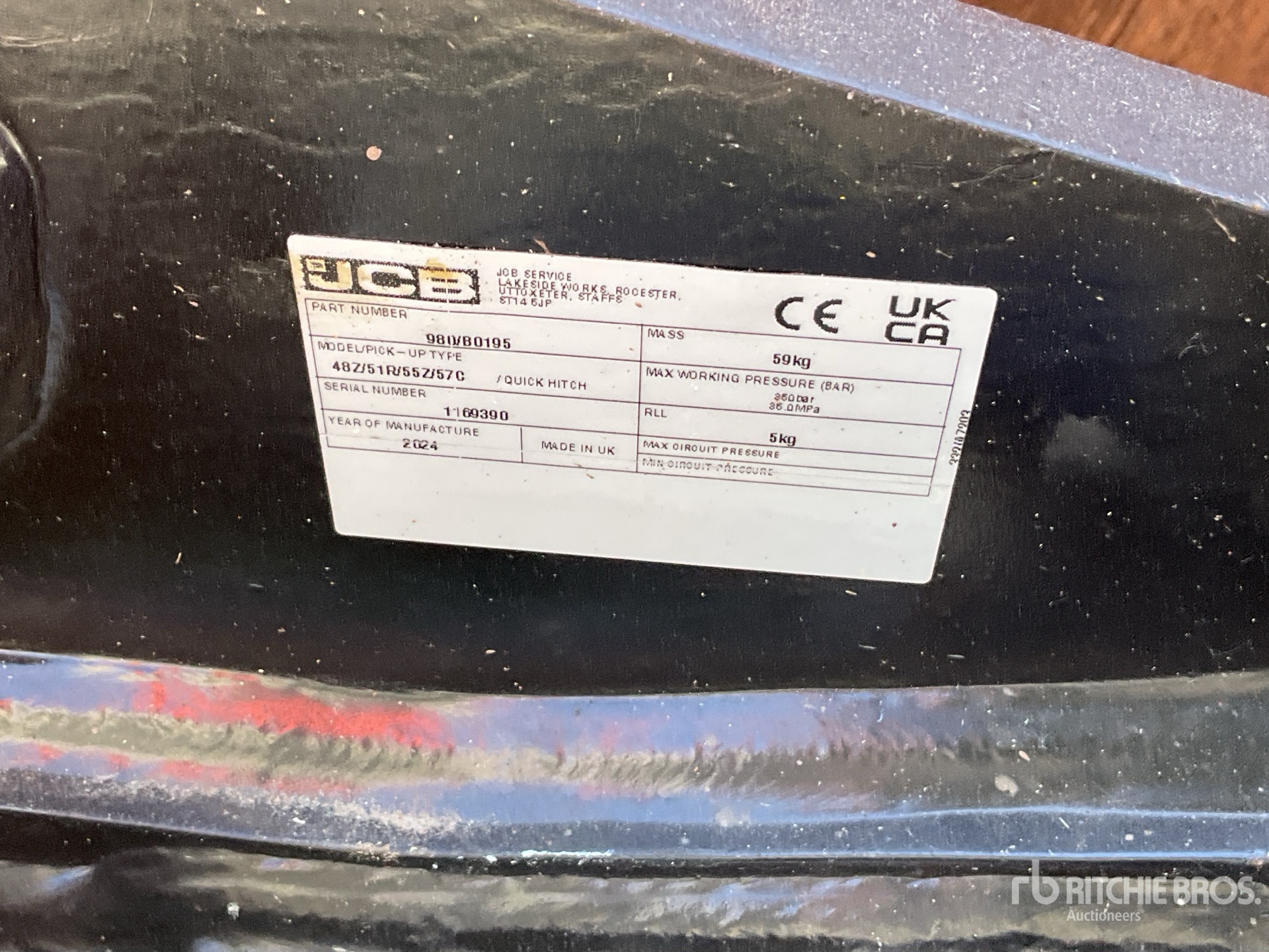 2024 JCB 45 MM HYDRAULIC (UNUSED)