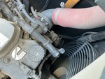 Moteur with compresseur de climatisation