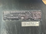 General Appearance with Unit Serial Number
