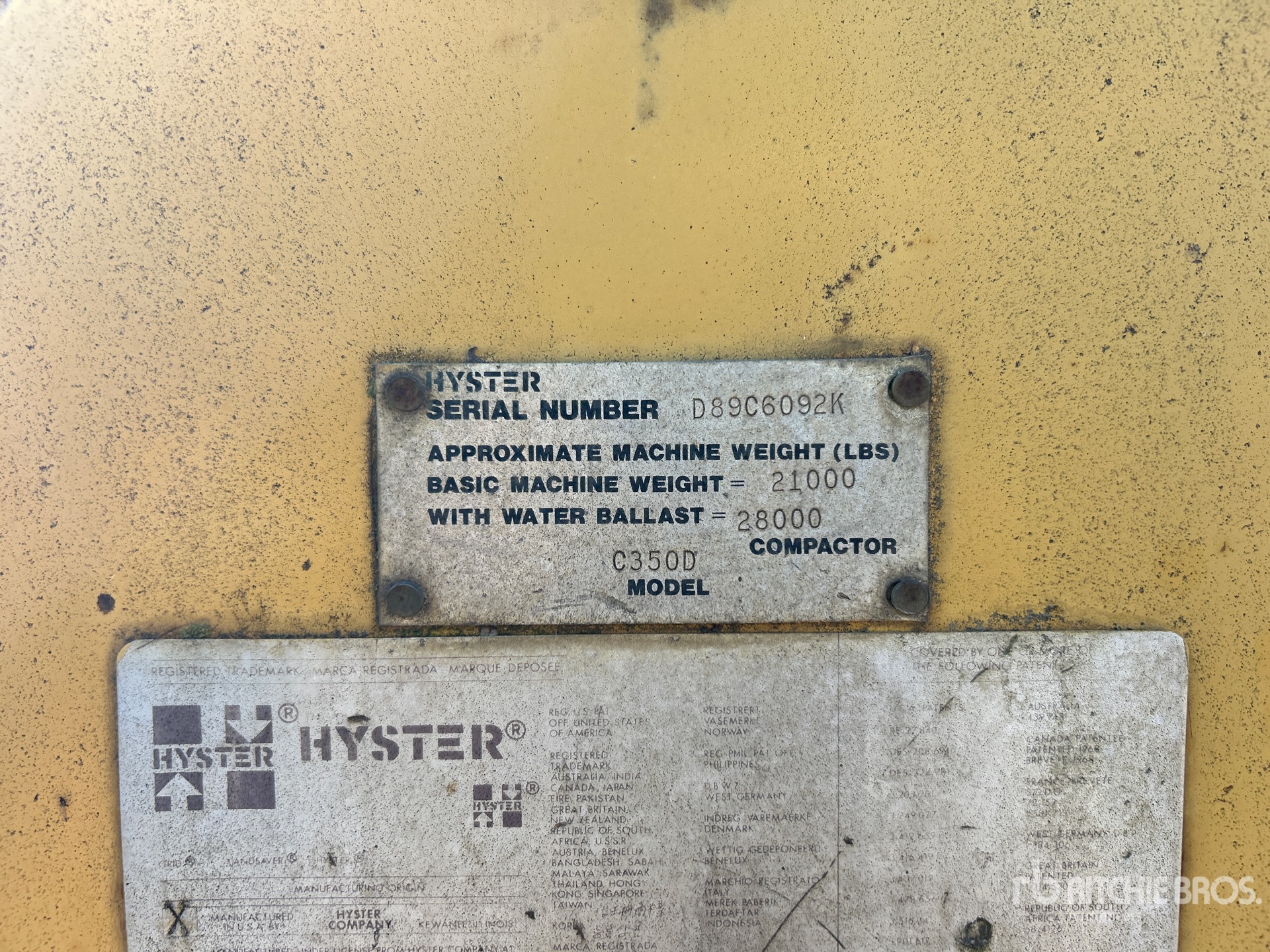 Hyster C350D