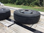 Trailer Chassis with Tire Condition