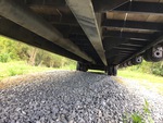 Trailer Chassis with Frame Rails/ Main Beams Condition