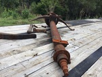 Trailer Chassis with Axle Condition