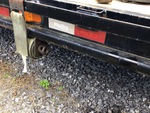 Trailer Chassis with Marker Lights Functional