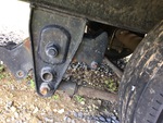 Trailer Chassis with Springs/Hangers Condition