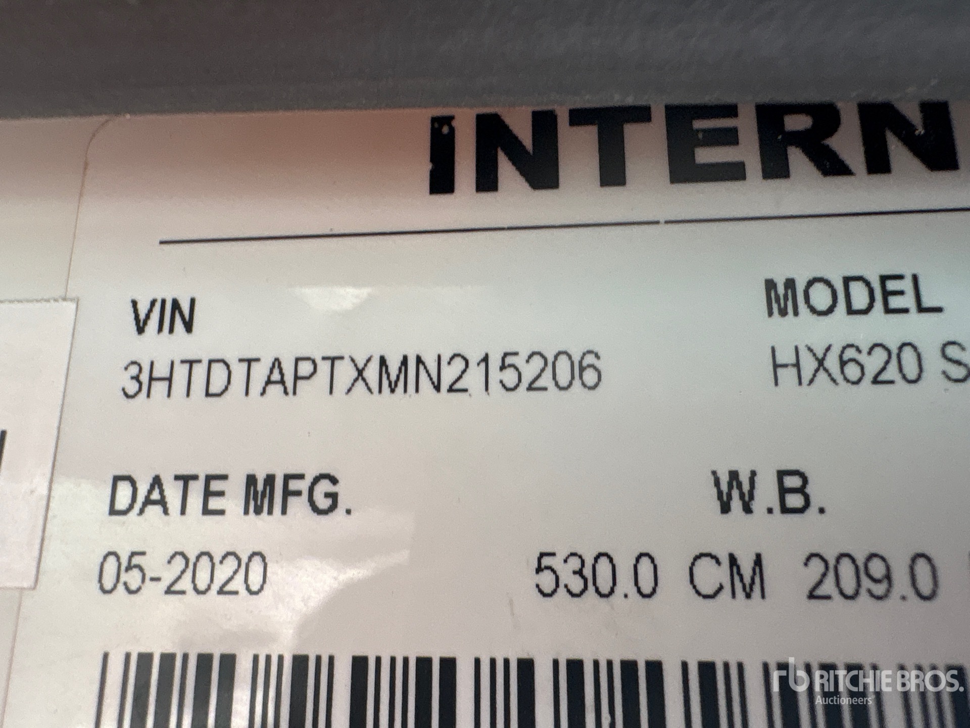 2021 International HX620
