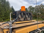 Engine with A/C Compressor