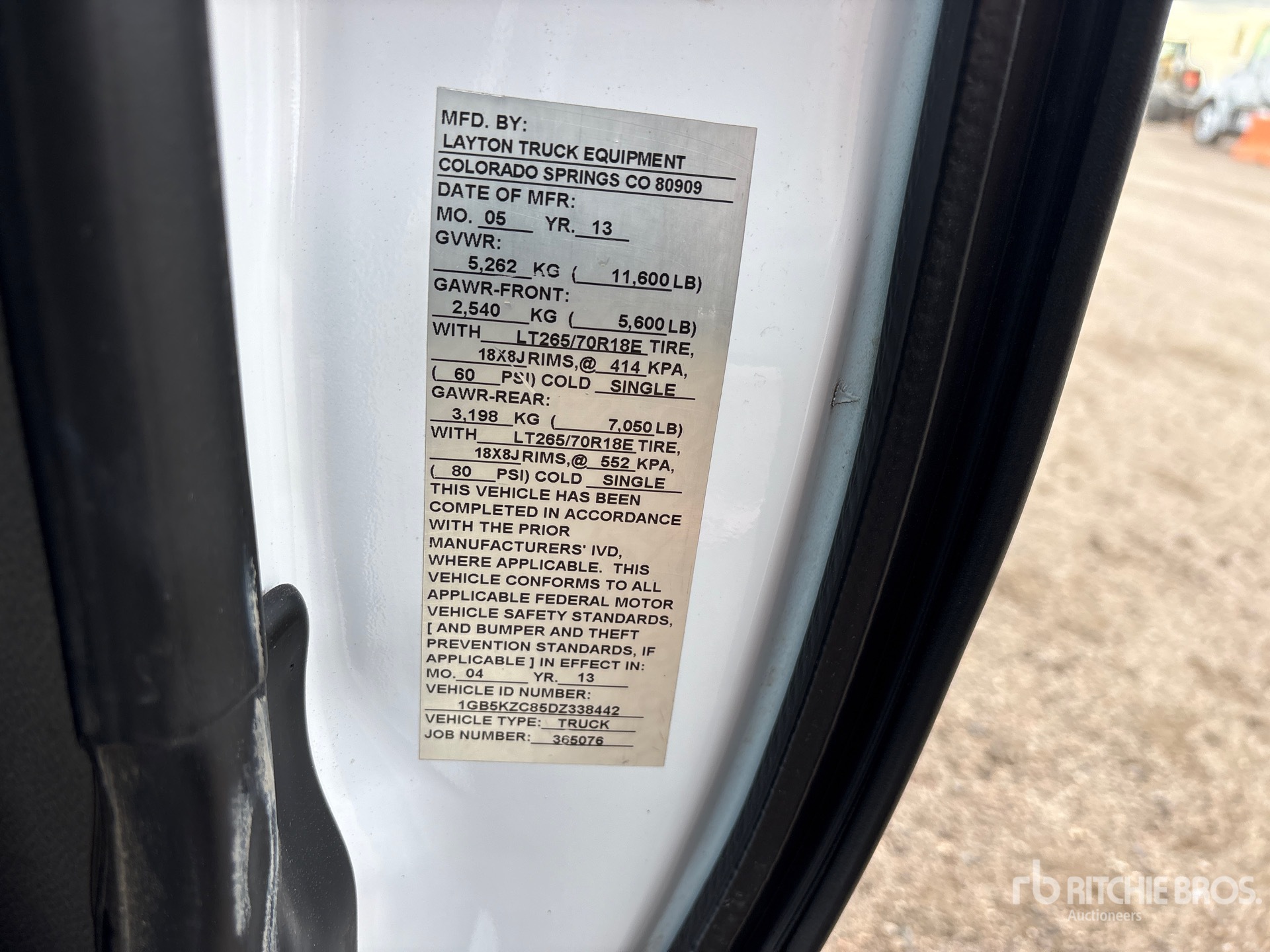 2013 Chevrolet K3500