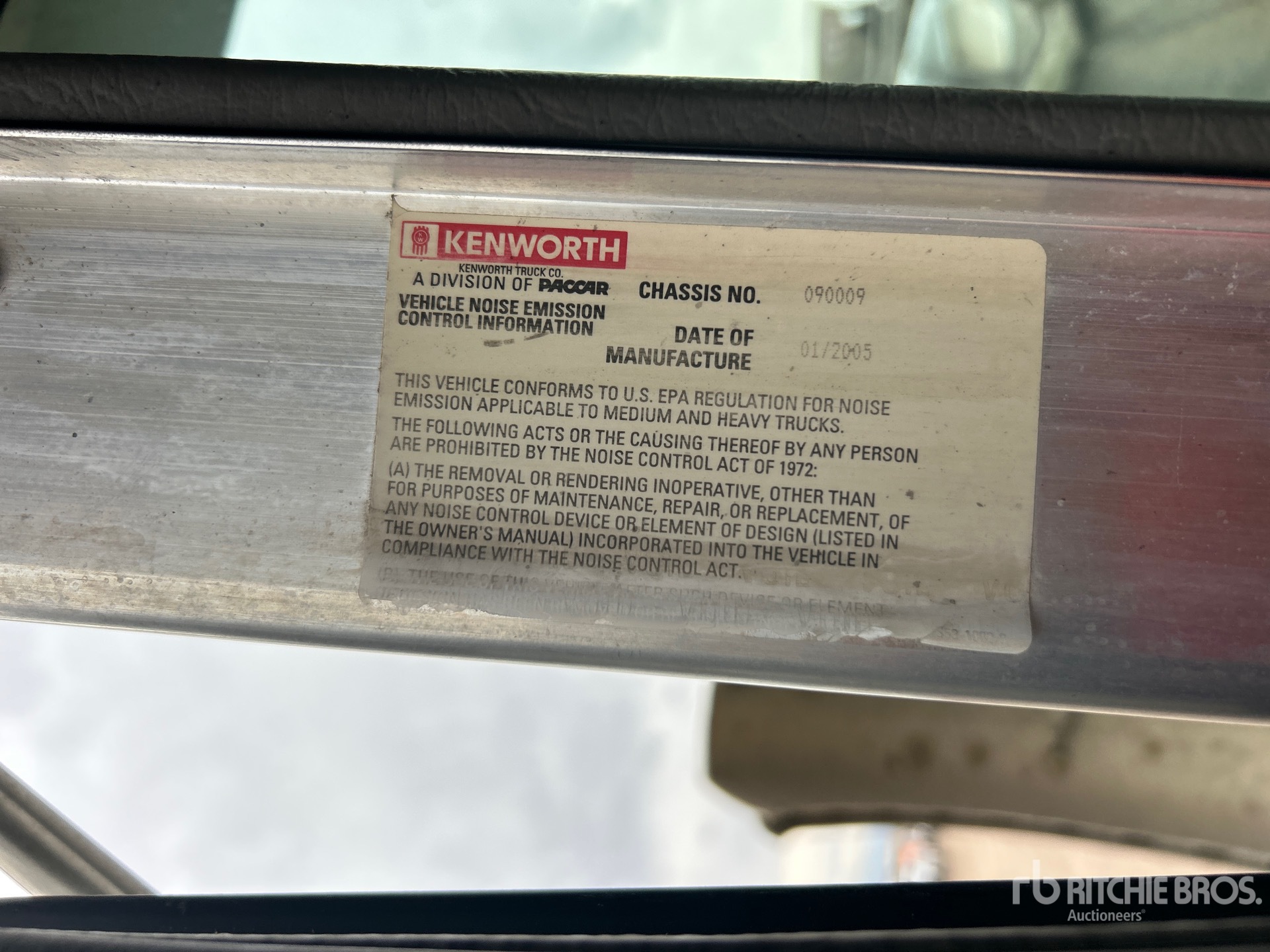 2005 Kenworth T800