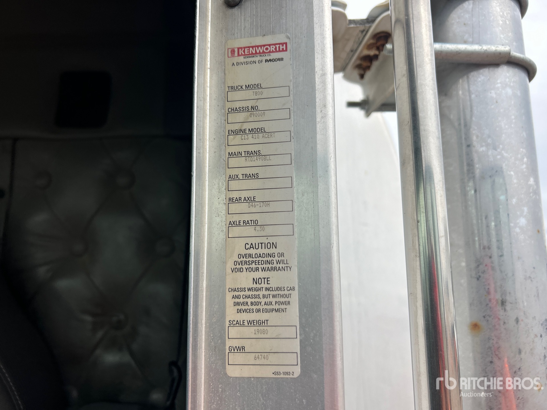 2005 Kenworth T800