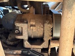 Engine with A/C Compressor