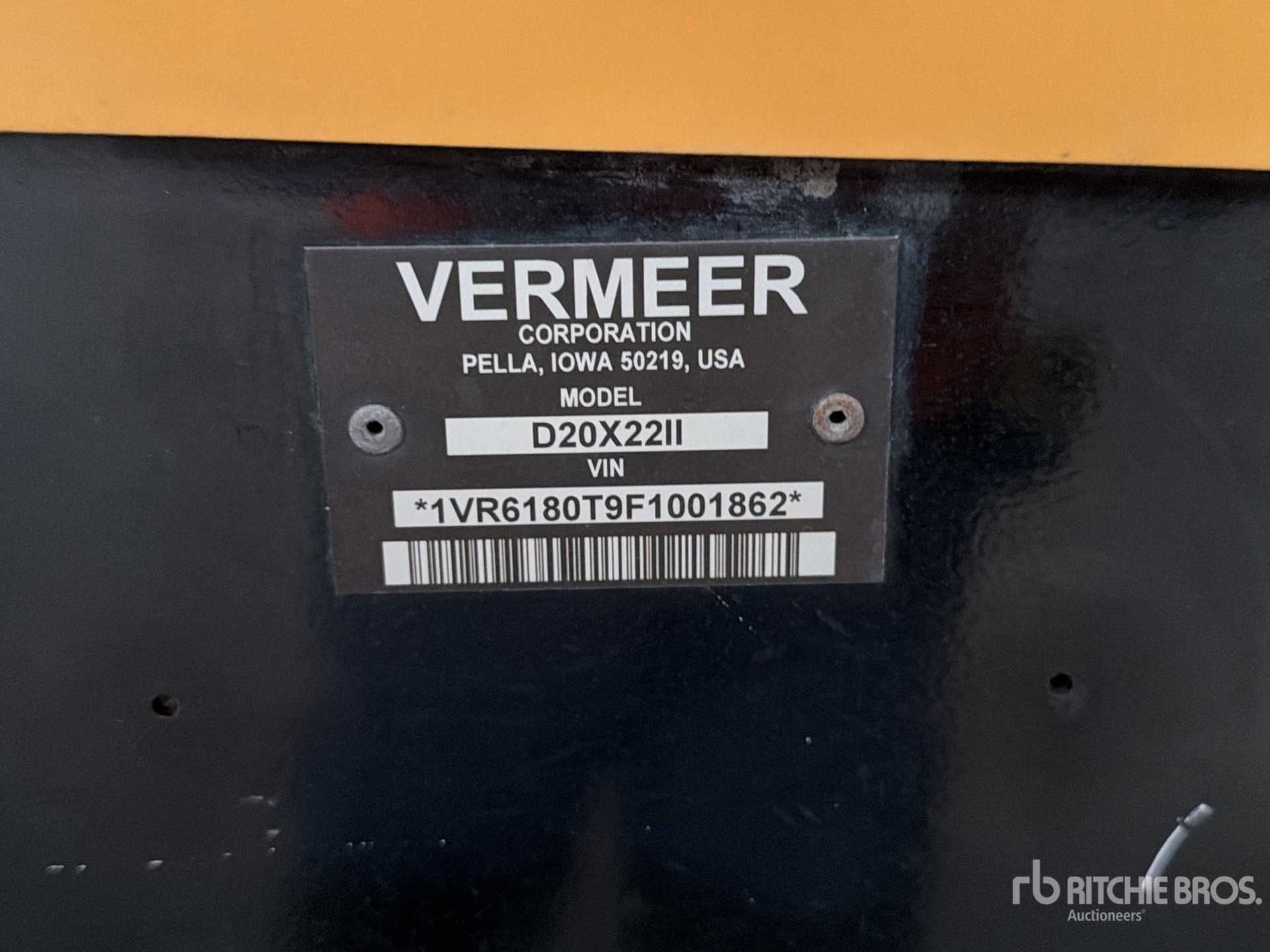 2015 Vermeer D20X22II