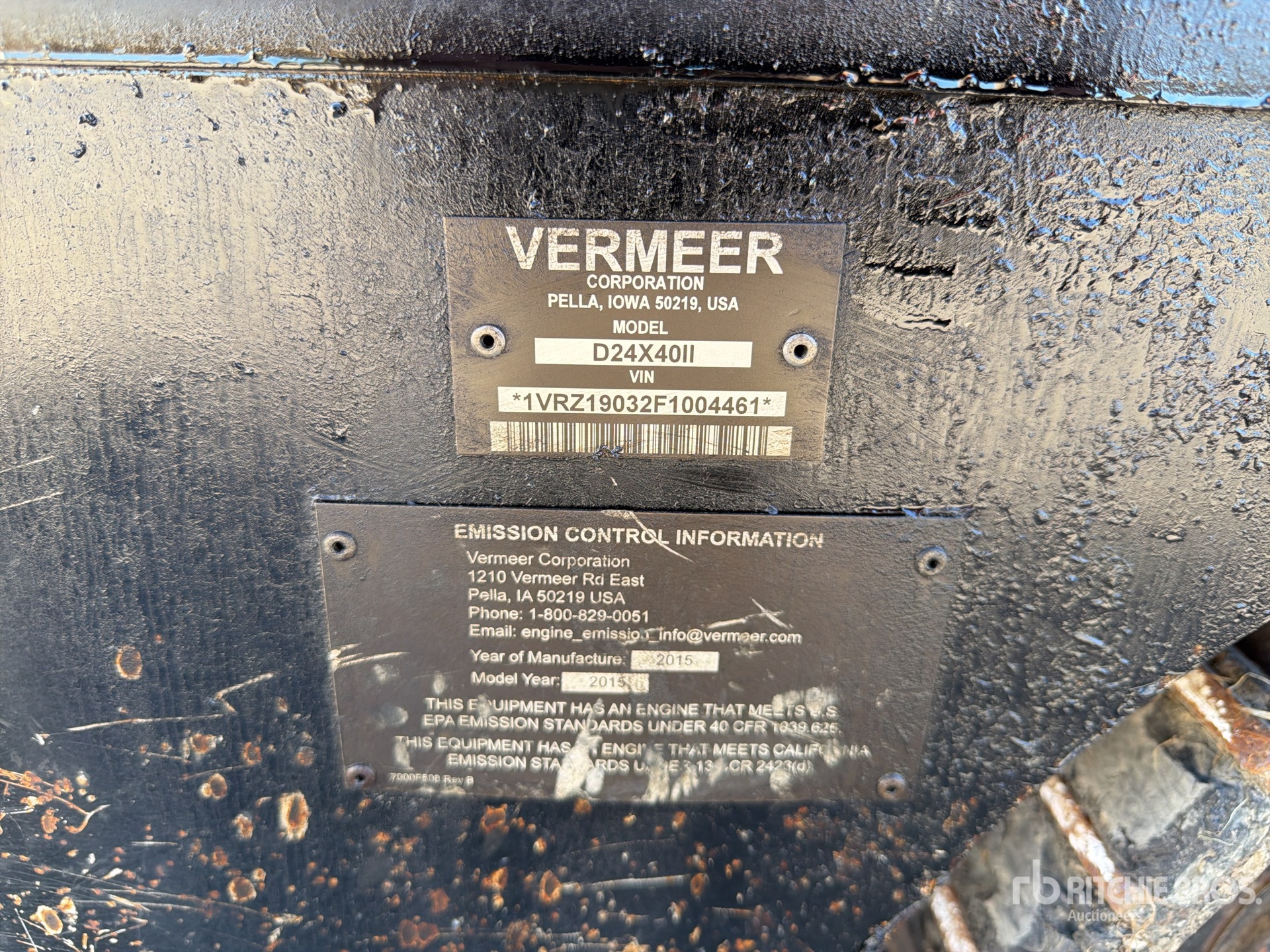 2015 Vermeer D24X40II