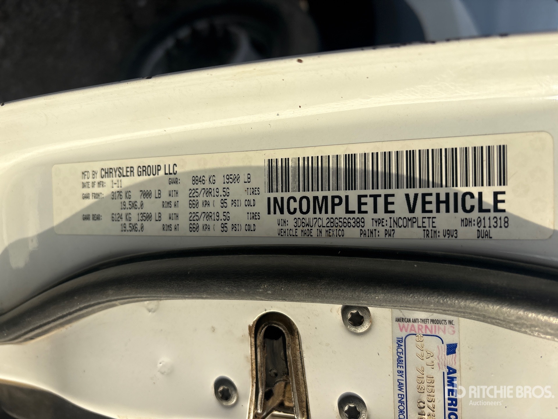 2011 Dodge RAM 5500