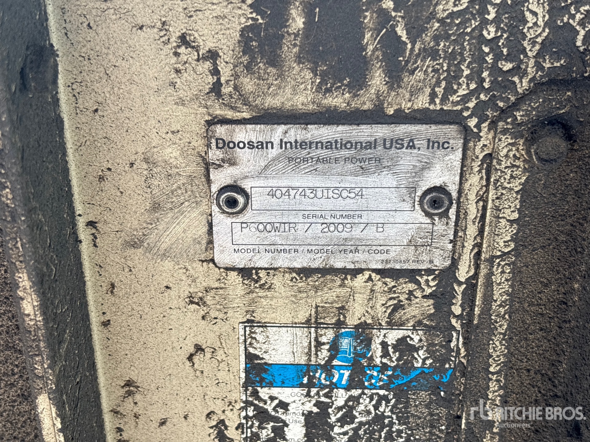 2009 Ingersoll Rand 1600
