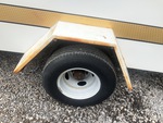 Chassis with Right Rear Tire