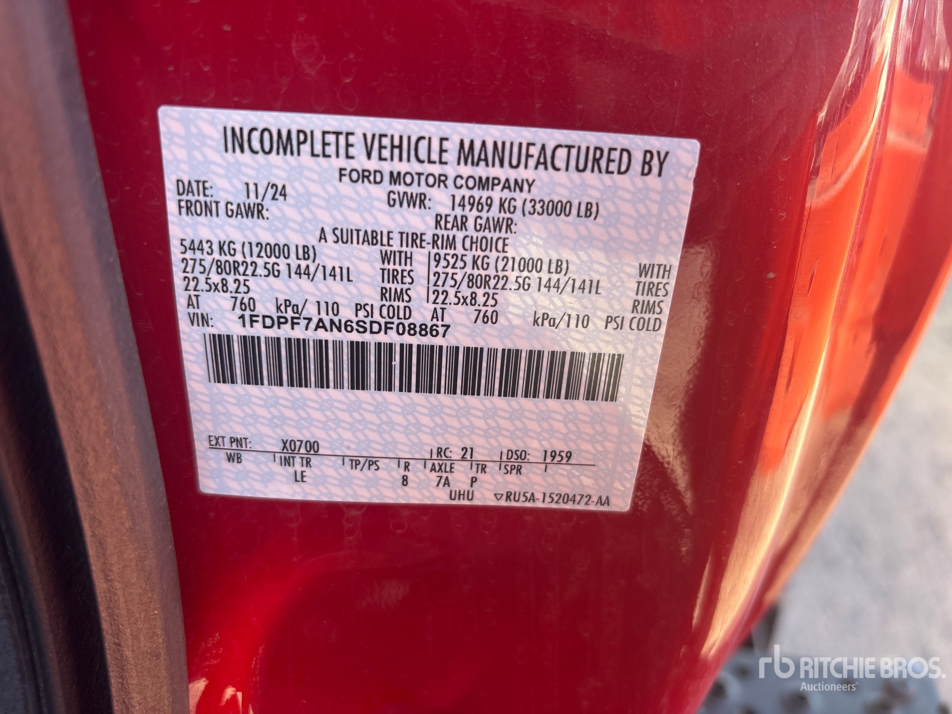 2025 Ford F-750