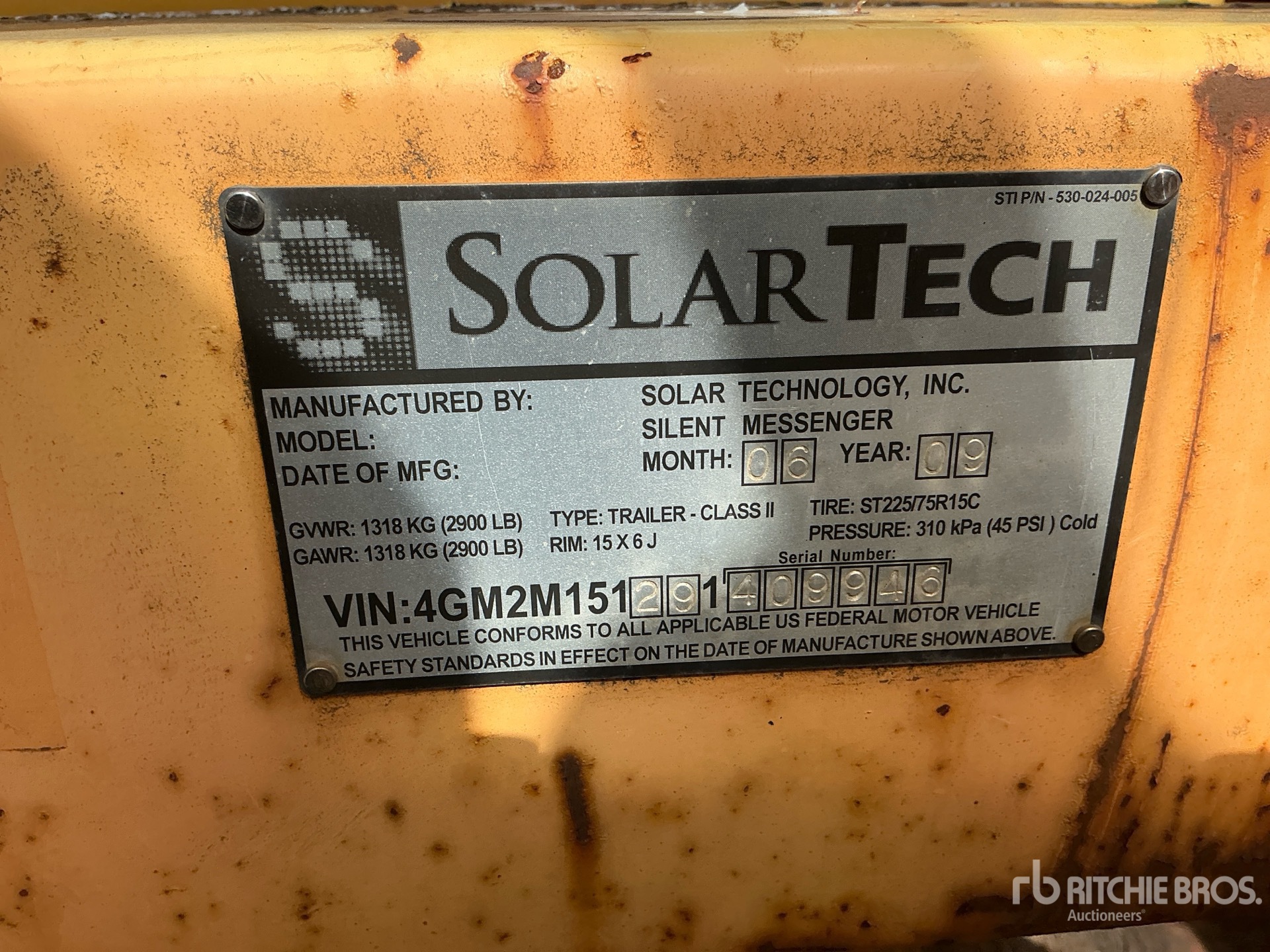2009 Solar Tech SILENT MESSENGE
