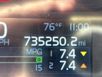 General Appearance with Hour Meter / Odometer