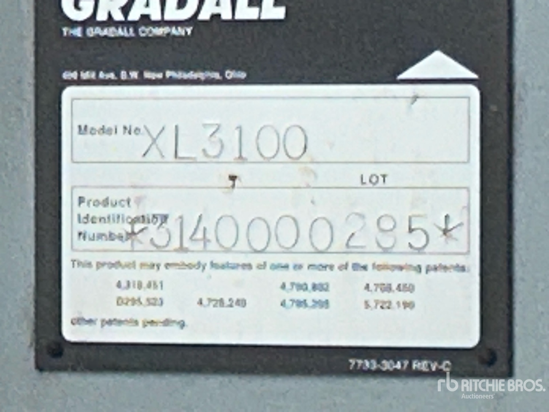 Gradall XL3100