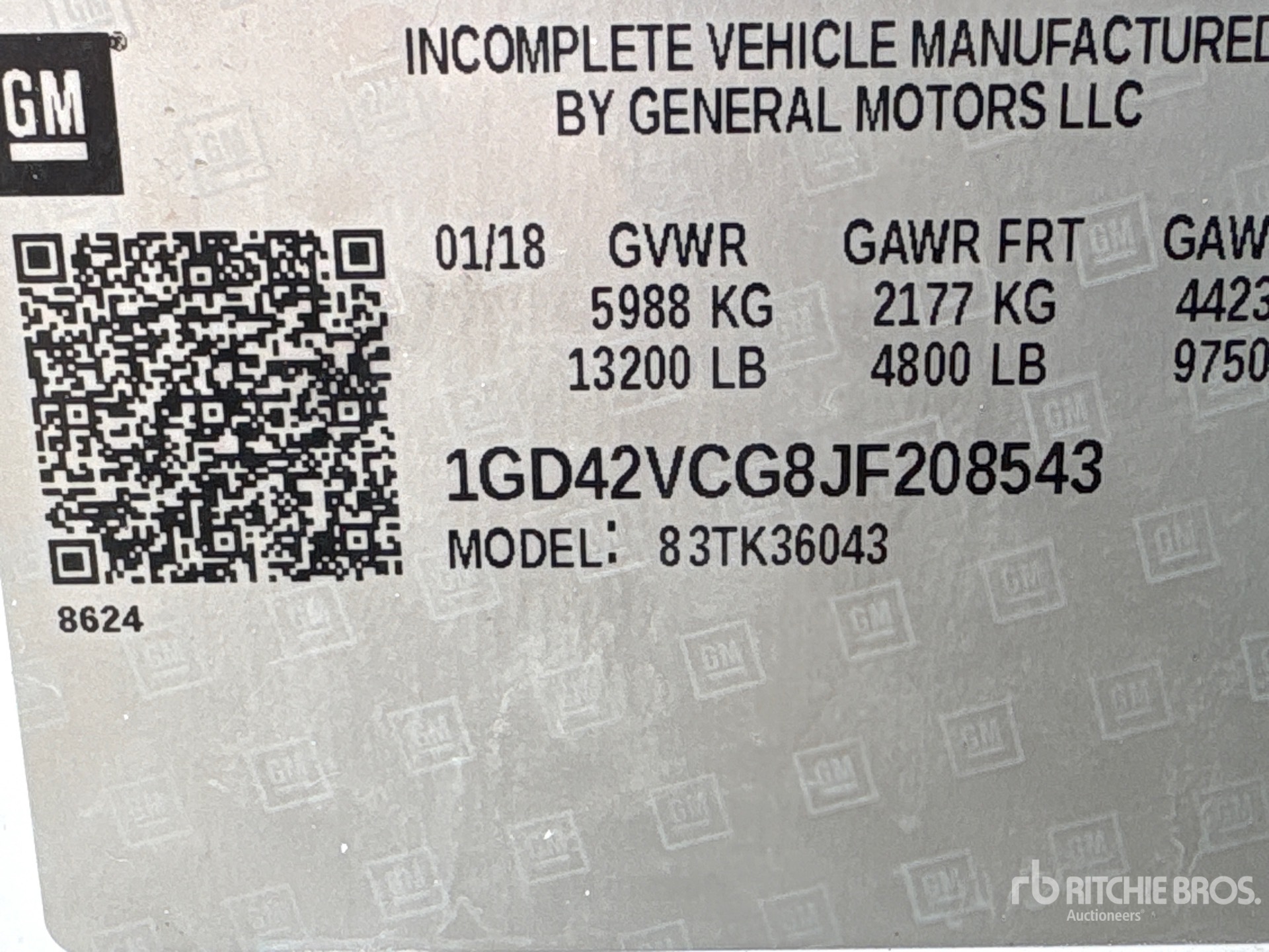 2018 GMC SIERRA 3500