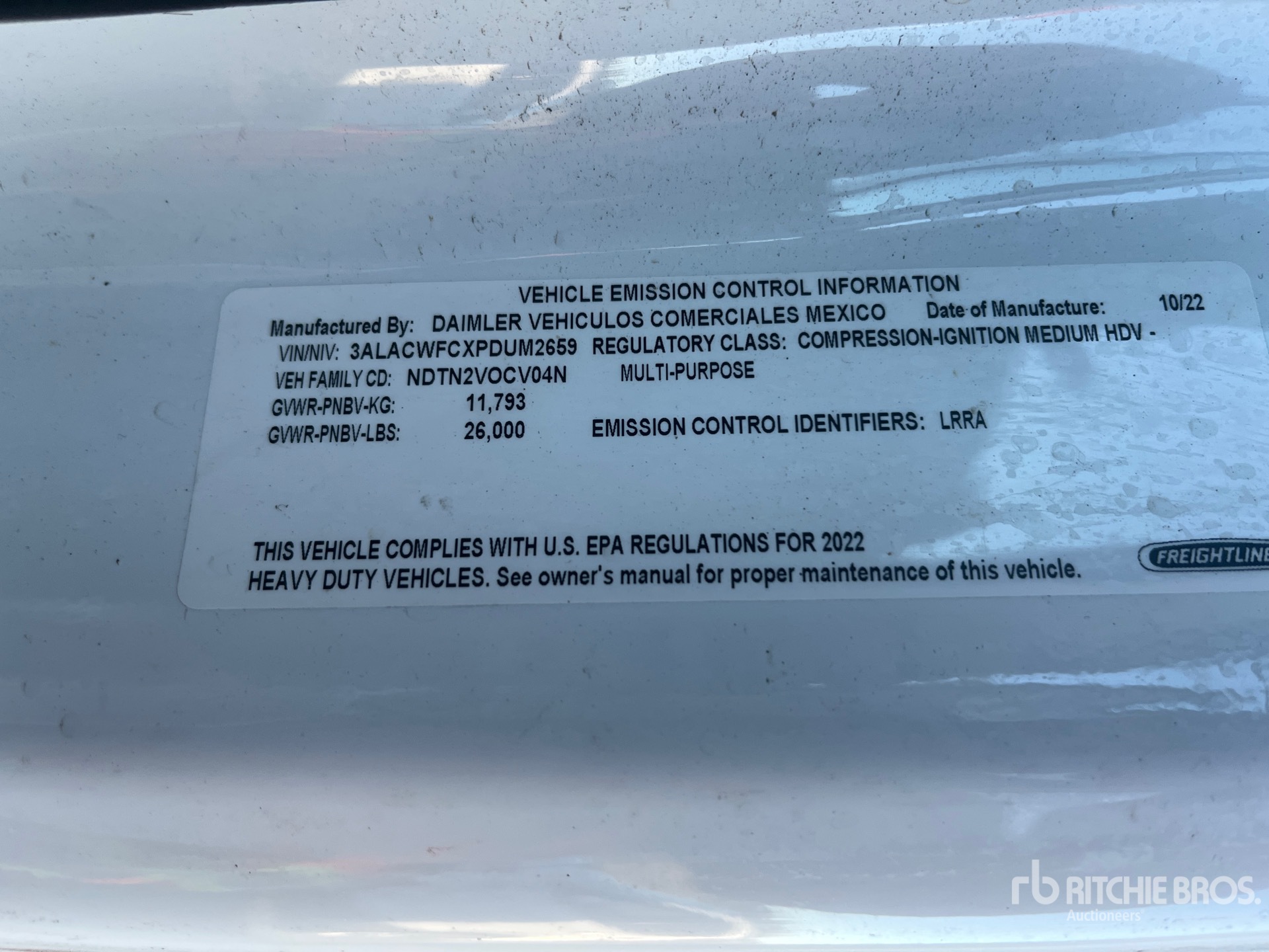 2023 Freightliner M2106