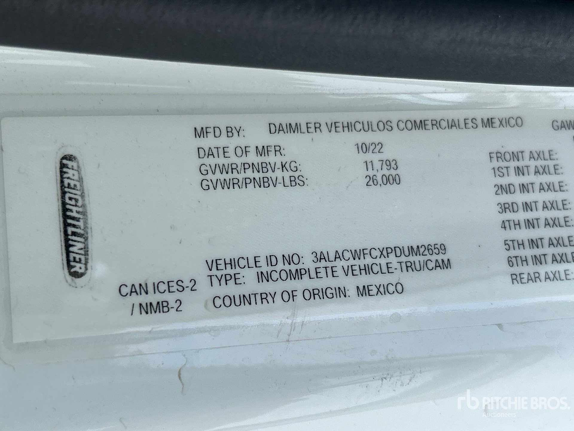 2023 Freightliner M2106