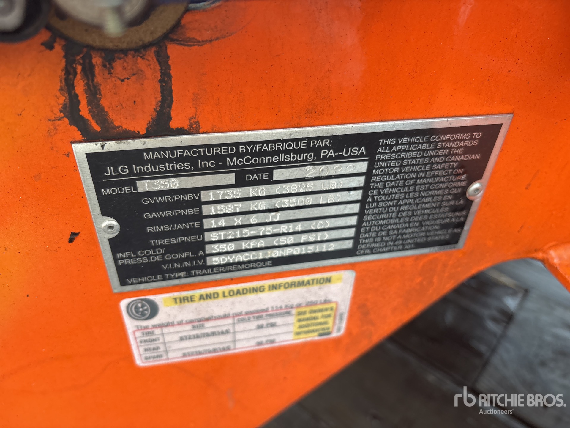 Photo of JLG T-350