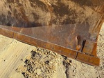 Chassis with Condition de l'arête de la lame
