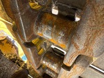 Undercarriage with Left Track Bushings