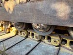Undercarriage with Left Track Rollers