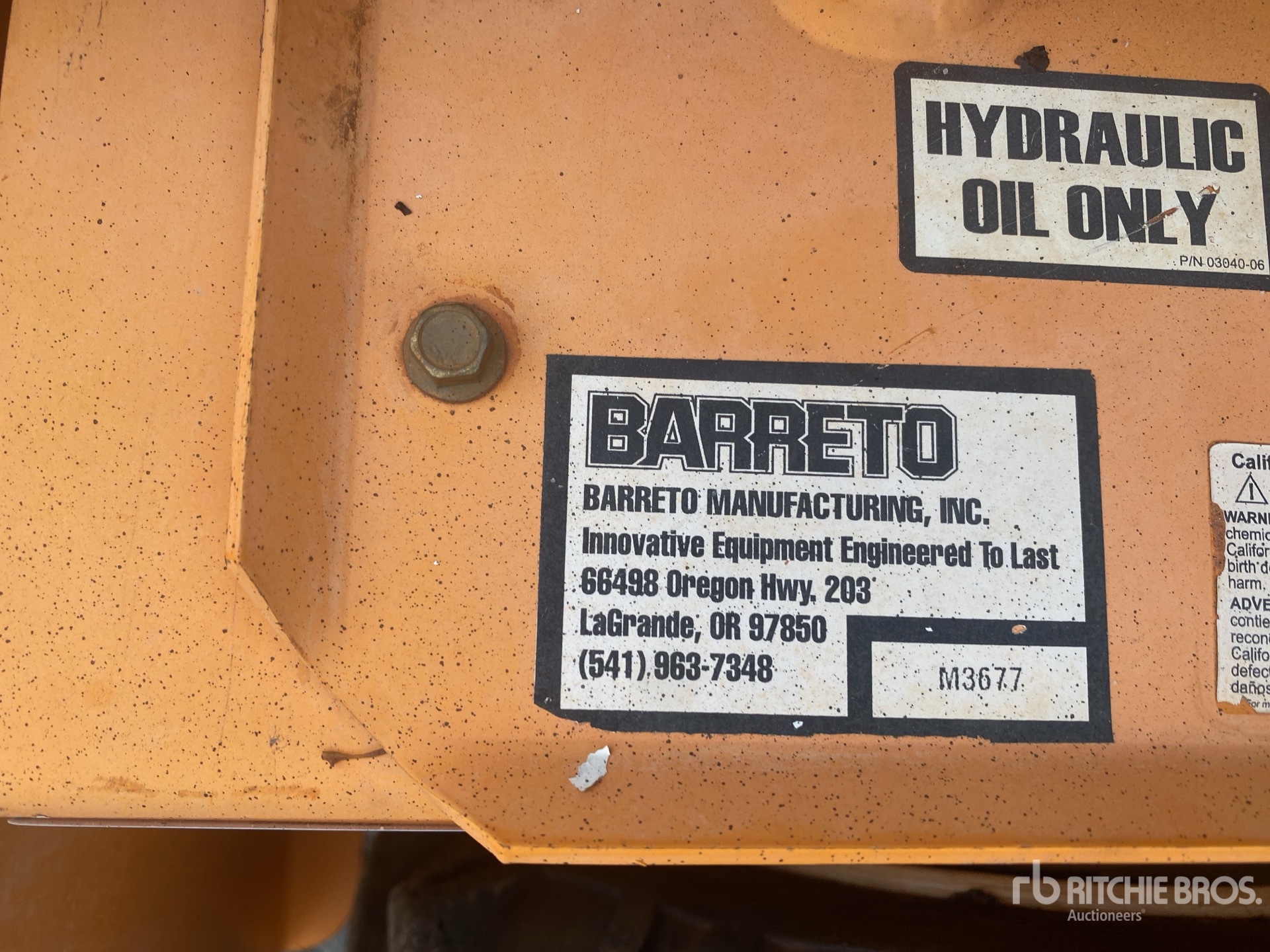 Barreto WALK BEHIND