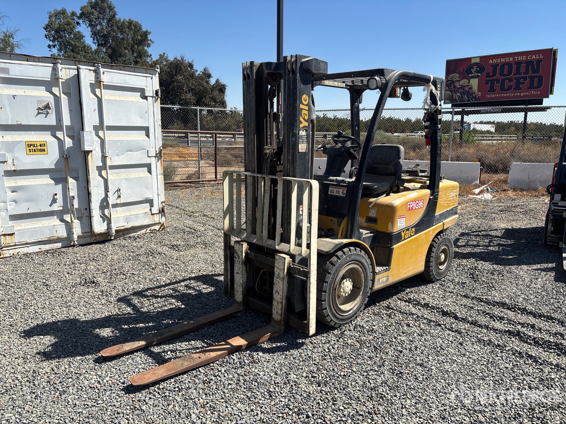 Photo of 2018 Yale 6550 lb Cushion Tire Pneumatic Tire