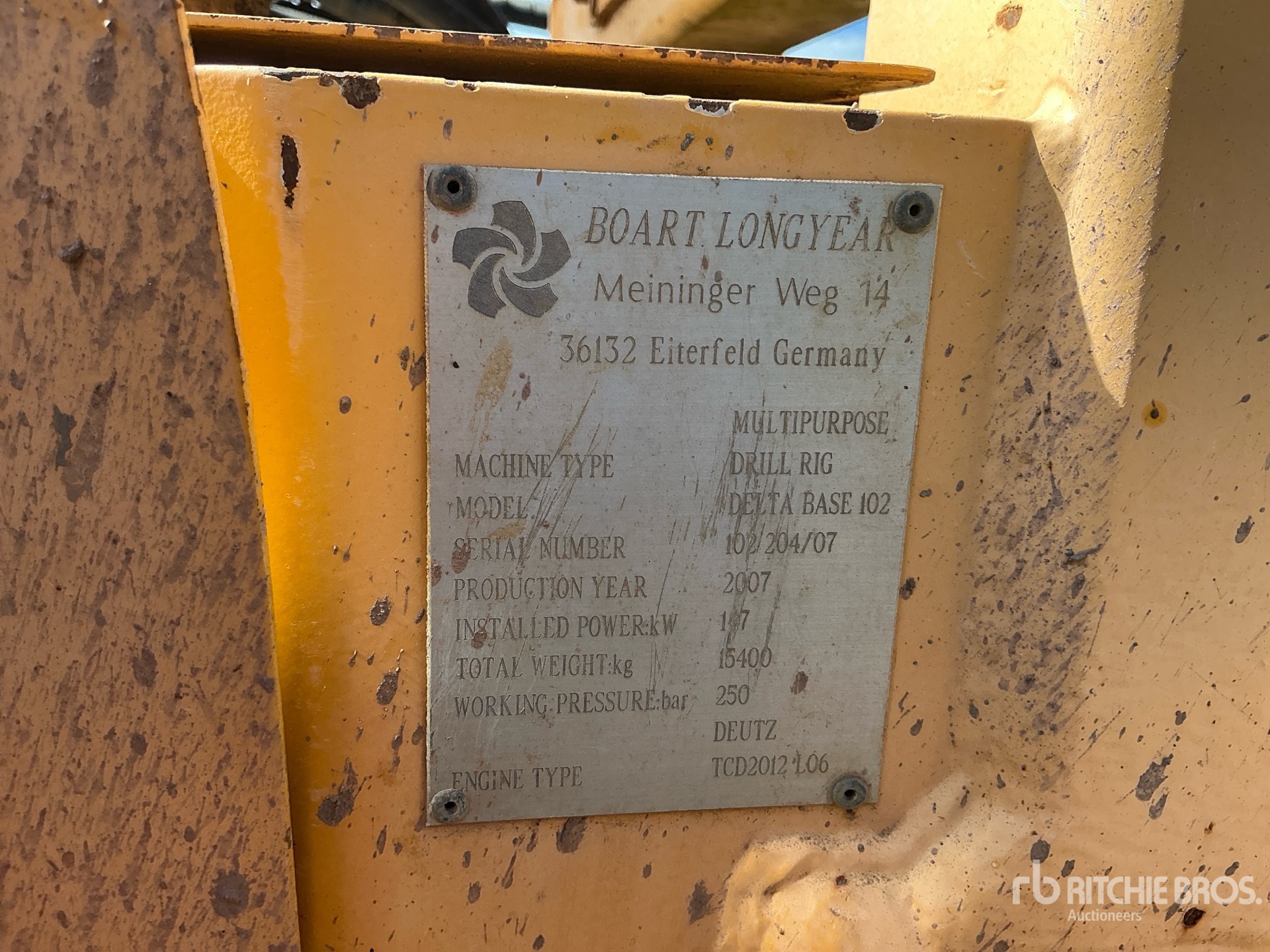 Photo of 2007 Boart Longyear DB102