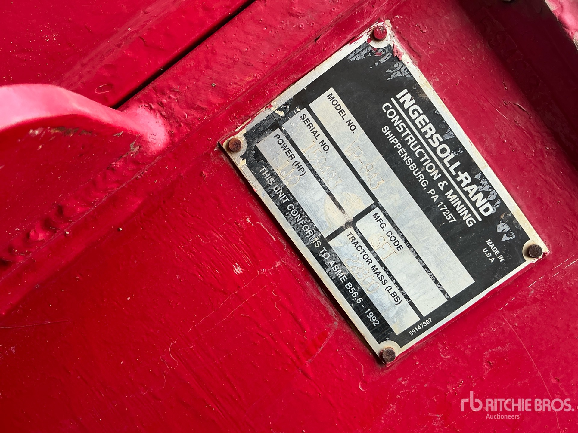Photo of 1999 Ingersoll Rand VR843