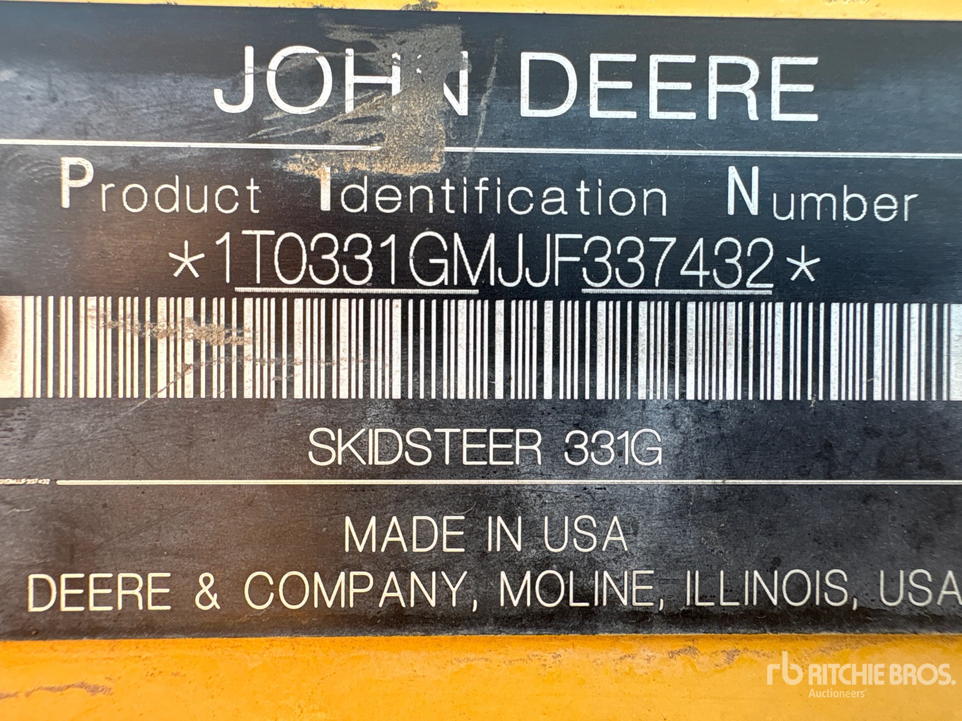 2018 John Deere 331G