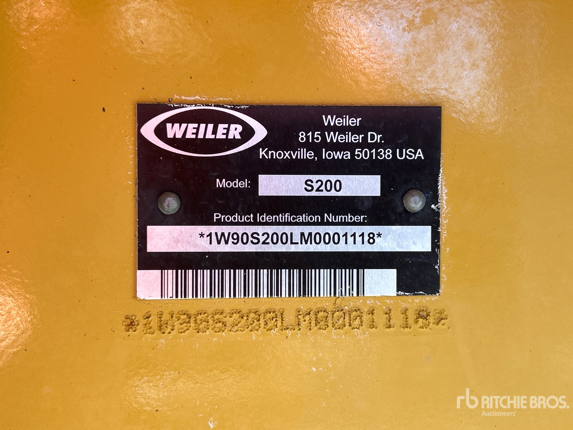 2021 Weiler S200