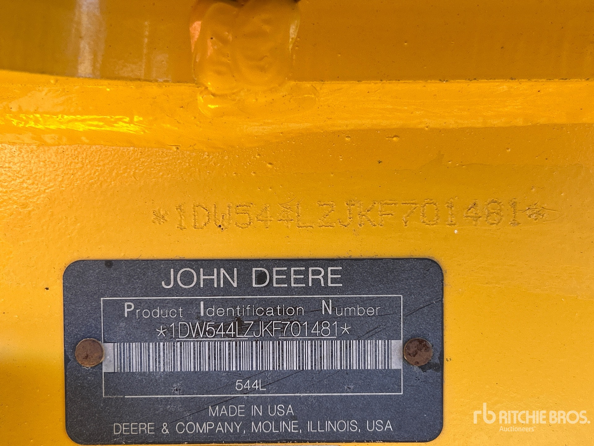 2019 John Deere 544L