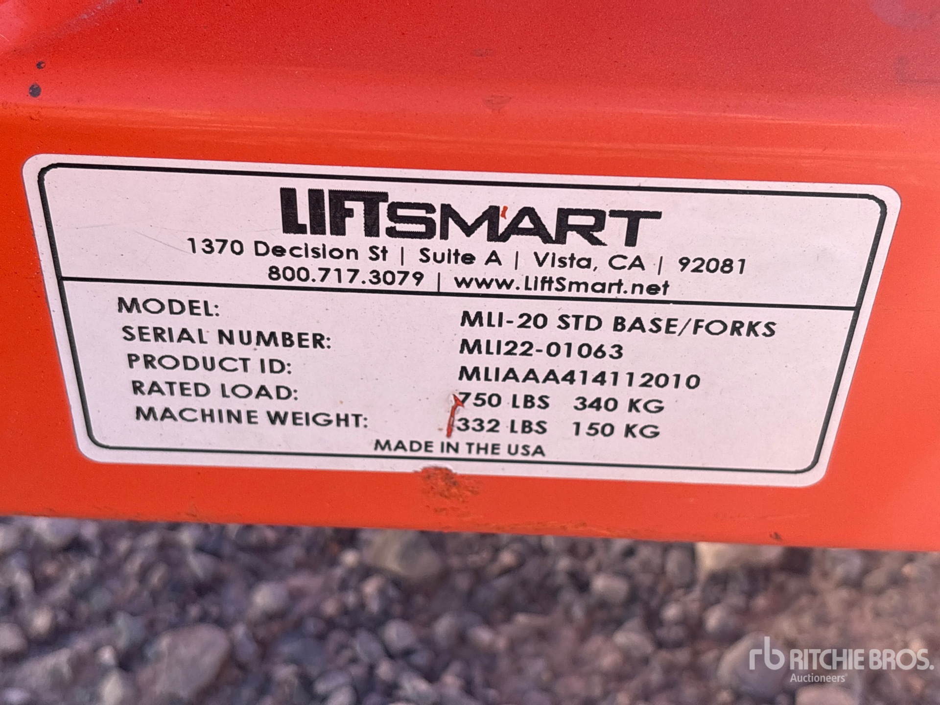 2022 Liftsmart MLI20