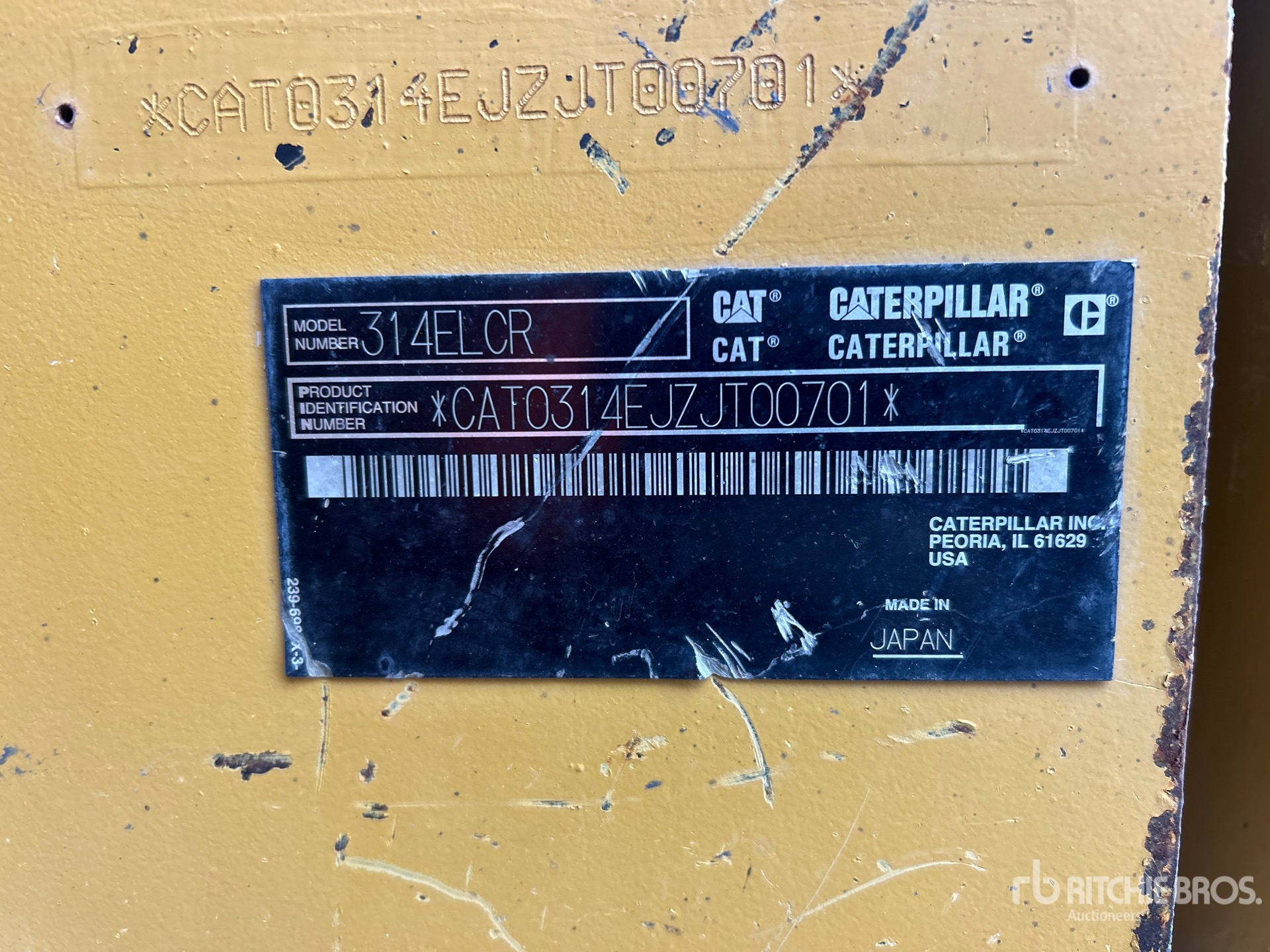 2014 Caterpillar 314E LCR