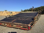 Trailer Chassis with Frame Rails/ Main Beams Condition