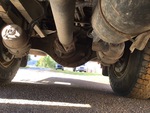 Underbody with Rear Axle
